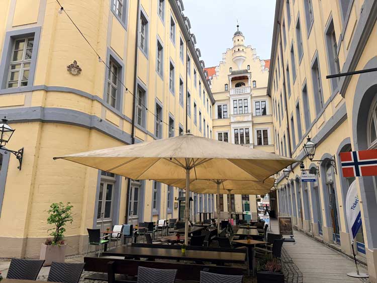 Summer day in Leipzig, Germany. Photo by Janna Graber