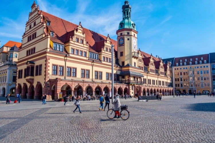 Old Town Hall in Leipzig. Photo by Janna Graber
