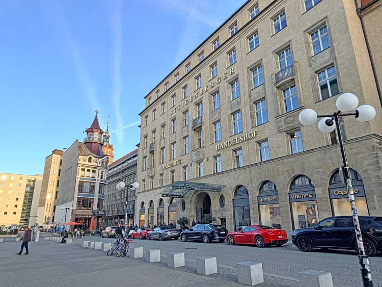 Steigenberger Grandhotel Handelshof. Photo by Janna Graber
