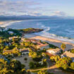 Aerial view and close to the ocean. Photo by Old Rectory