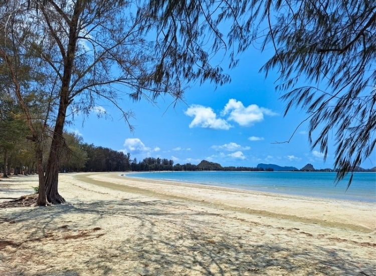 Ao Manao Beach on Wing 5 Air Force Base. Photo by Michael Cullen