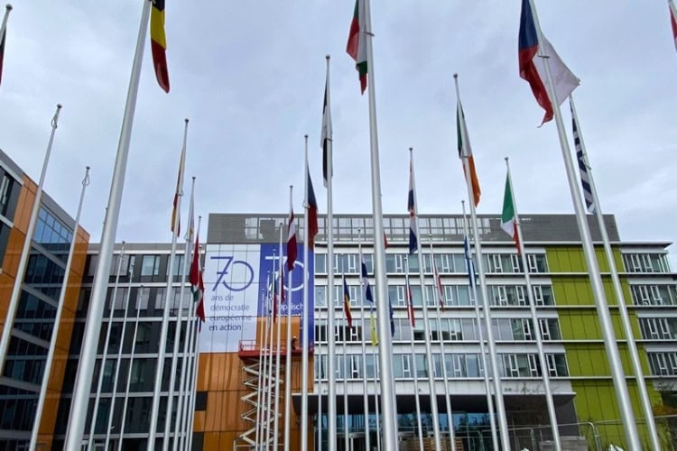 At the heart of European cooperation. Photo by Huyen Tran