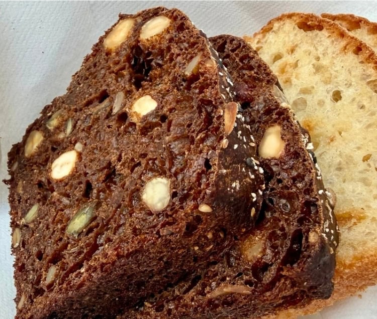 Black bread. Photo by Author Name