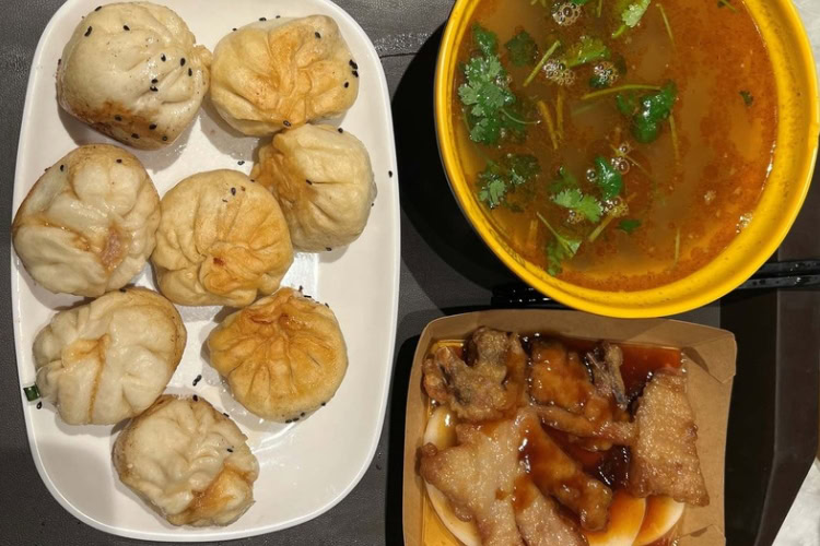 Delectable pan-fried soup dumplings. Photo by Huyen Tran