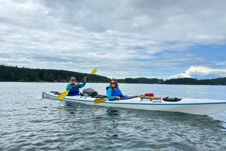 Cruising the Salish Sea. Photo by Teresa Bergen