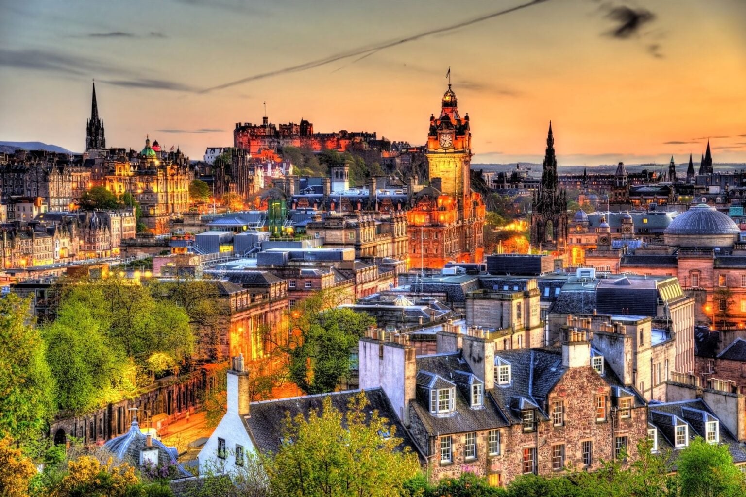 A beautiful literary journey through Edinburgh. Image by Leonid Andronov from Getty Images Pro via Canva