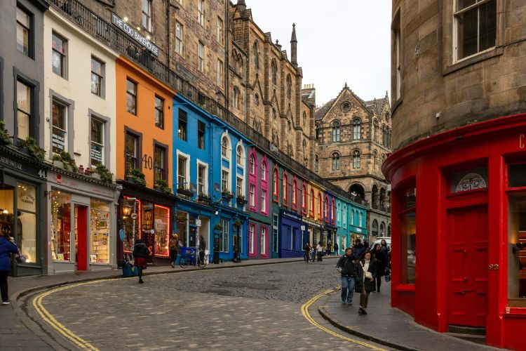 Colorful houses