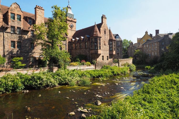 Edinburgh's peaceful Dean Village