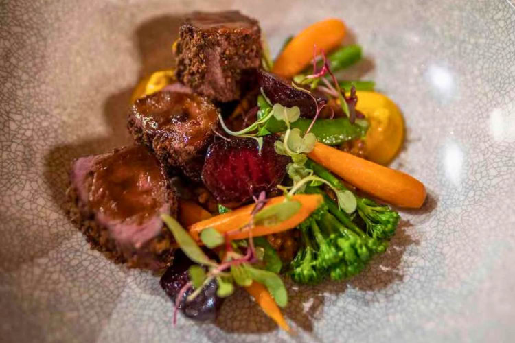 Farm to fork meals with ingredients from local farmers. Photo by Diane McLeish