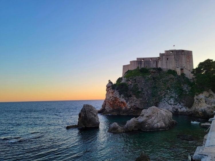 Fort Lovrijenac in Dubrovnik, often called "Dubrovnik's Gibraltar," is the city's first line of defense beyond the city walls. Photo by Eric D. Goodman