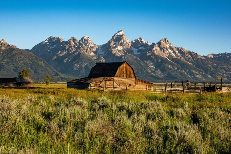 Grand Tetons National Park. Image by EDWARD BARNETT Photography from Getty Images via Canva