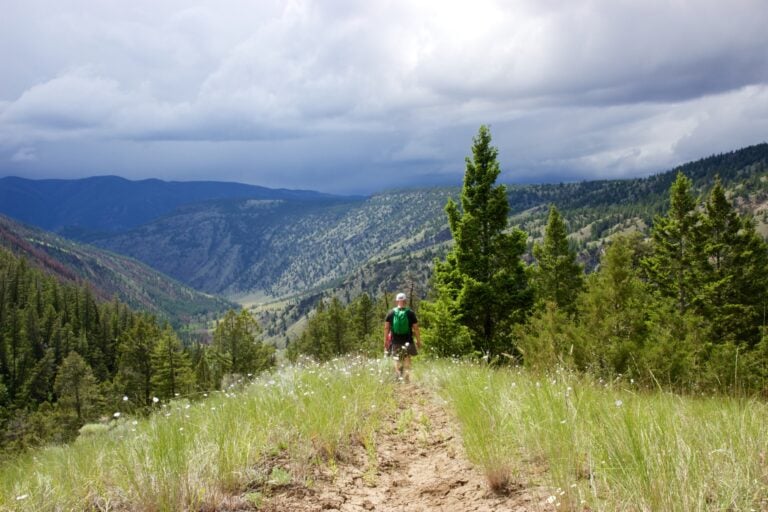 Hiking in British Columbia's Cariboo Chilcotin region. Photo by katyenka via iStock