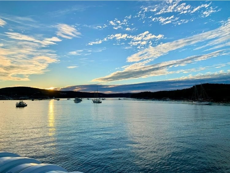 Hulls Cove, near Salt Cottages on Frenchman Bay. Photo by Peggy Newland