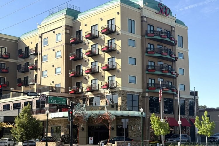 Inn at 500 Capitol. Photo by Debbie Stone
