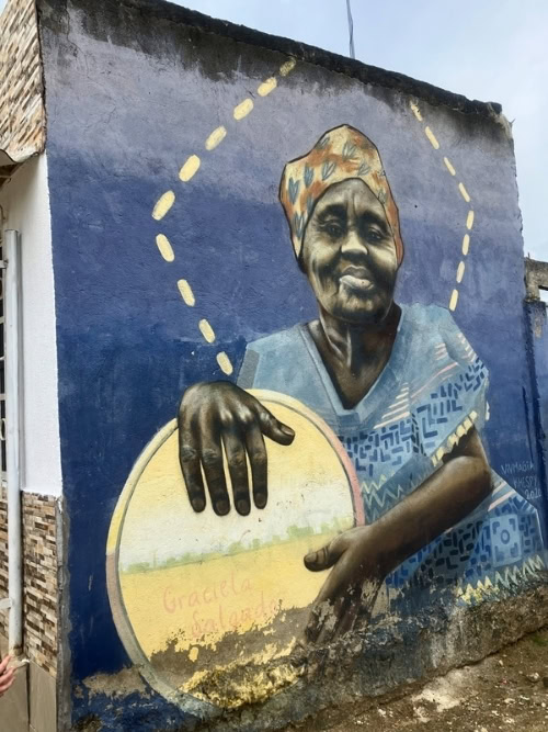 The matriarch of Palenque, a culture bearer and guardian of Afro-Colombian traditions. Photo by Carlos Omar Gardinet