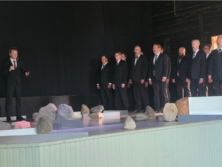 Oulu's Screaming Men's Choir enjoys worldwide fame. Photo by Irene Middleman Thomas