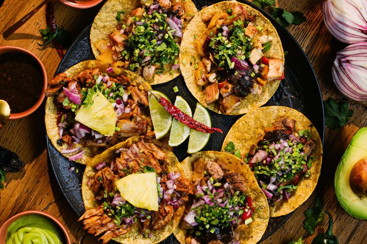 Street tacos are a delicious staple. 