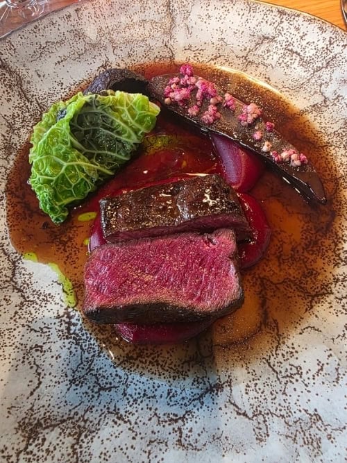 Reindeer steak and tongue are commonly served in Finland. Photo by Irene Middleman Thomas
