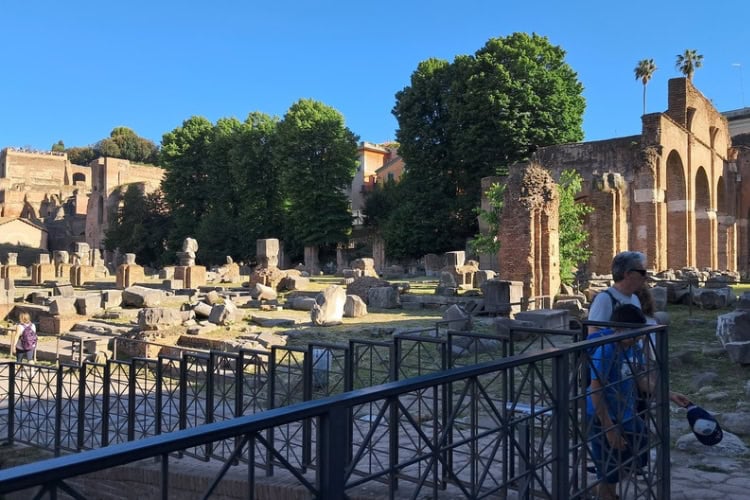 Roman Forum in the Colosseum Archeological Park. Photo by Susmita Sengupta