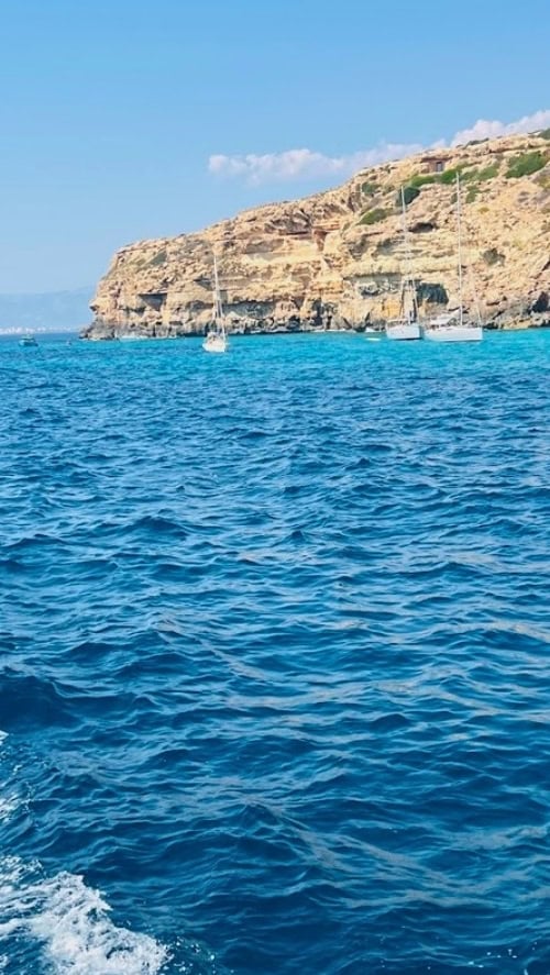Snorkelling trip at the Bay of Palma. Photo by Catherine McColgan