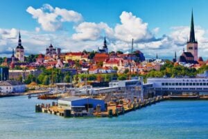 Tallin, Estonia. Photo by scanrail from Getty Images Pro via Canva