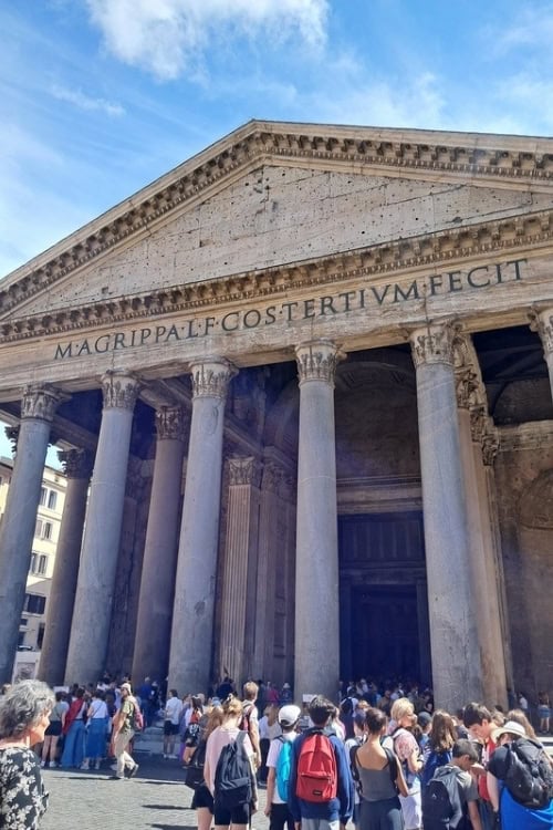 The Pantheon in Rome. Photo by Susmita Sengupta