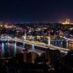 The breathtaking Istanbul skyline glows beautifully at night, Turkey. Photo by Ervo Rocks, Unsplash