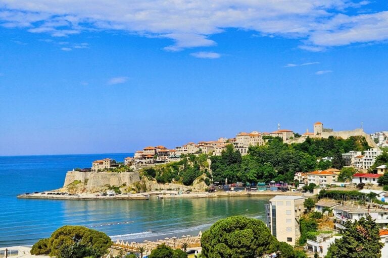 The historic coastal fortress of Ulcinj. Photo by Zuzana Zimmermannova