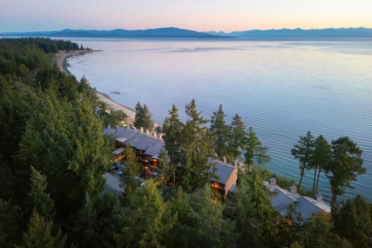 Tigh-Na-Mara Seaside Spa Resort at Rathtrevor Beach Provincial Park on Vancouver Island. Photo courtesy of the property