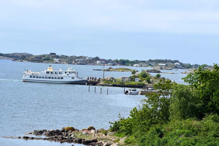 There is an excellent ferry system to get around in the Gothenburg Archipelago. Photo by Janna Graber