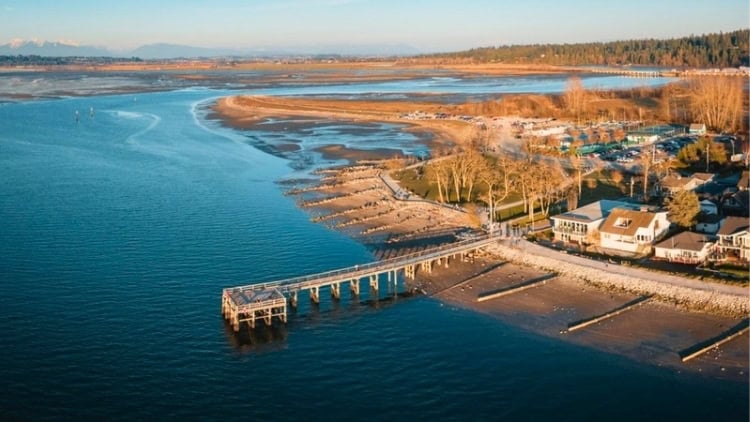Crescent Beach in Surrey. Photo courtesy of City of Surrey BC