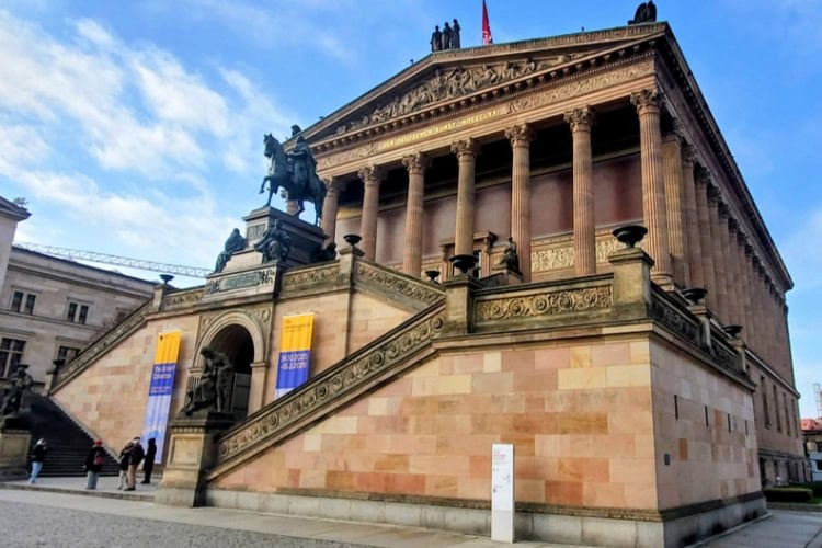 The Alte Nationalgalerie, part of Museuminsel. Photo by C. Ludgate