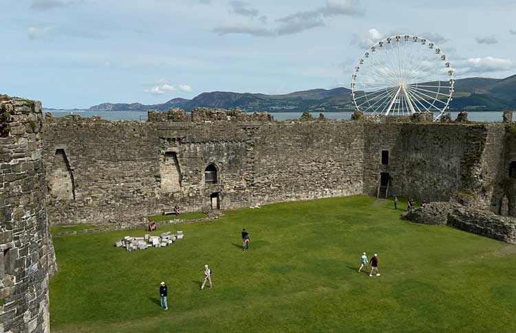 Beaumaris Castle. Photo by Janna Graber