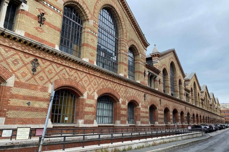 Budapest's Central Market Hall. Photo by Huyen Tran.