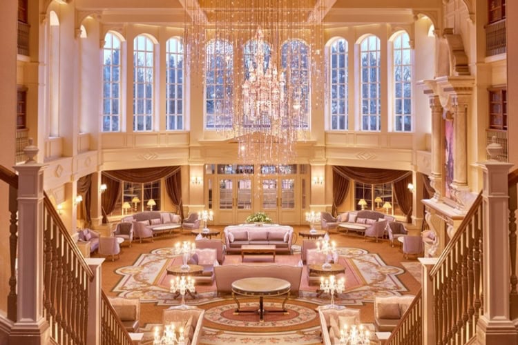 Disneyland Hotel in Paris. Photo by Disney