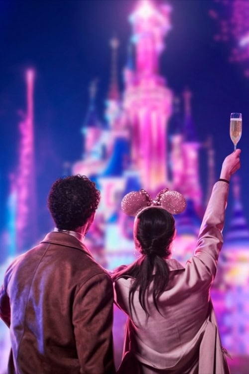 Enjoying a glass of Champagne at Disneyland Paris. Photo by Disney