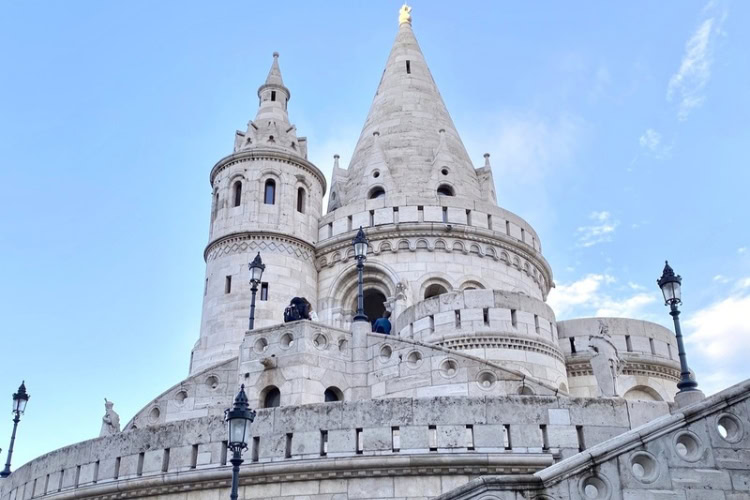 Fairy-tale towers above the Danube. Photo by Huyen Tran