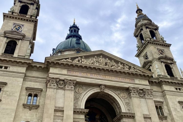 A Famous Roman Catholic Basilica in Budapest. Photo by Huyen Tran