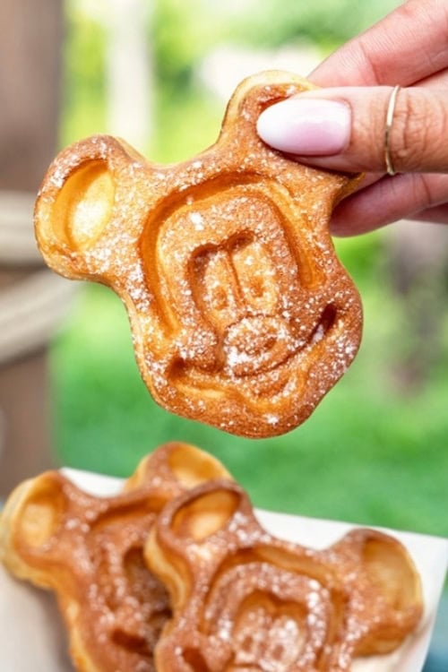 Fun Mickey Mouse snacks at Disneyland Paris. Photo by Disney