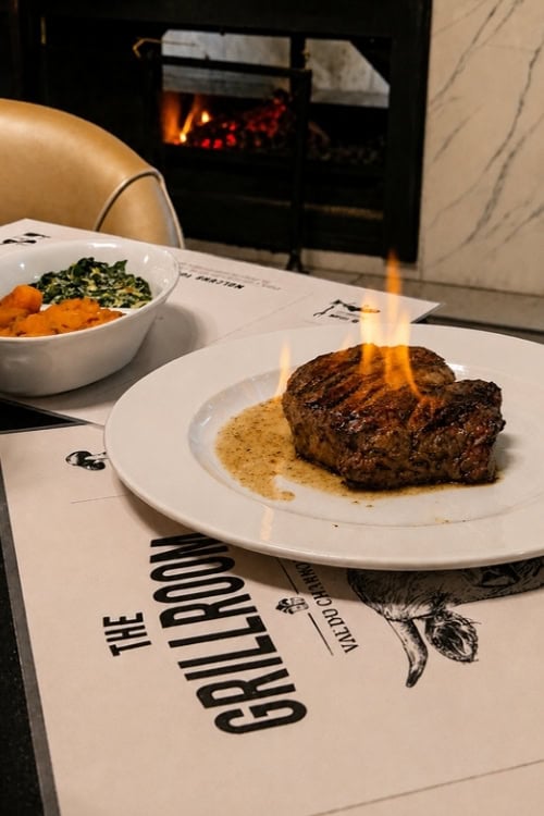 The Grillroom Restaurant at Val du Charron Wine and Leisure Estate in Wellington. Photo by Janine Avery