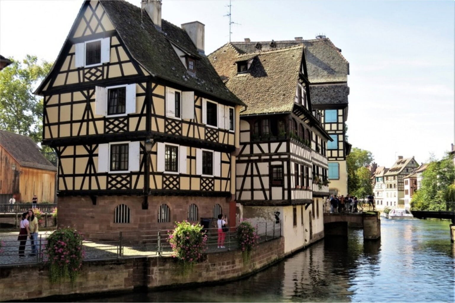 The half-timbered buildings of Strasbourg. Photo by Judy Barford