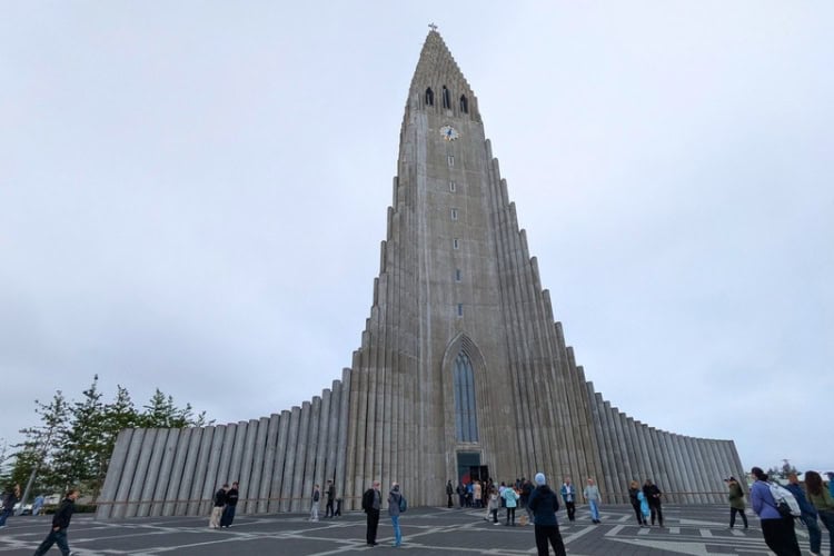 Hallgrimskirkja in Reykjavik. Photo by Keri G
