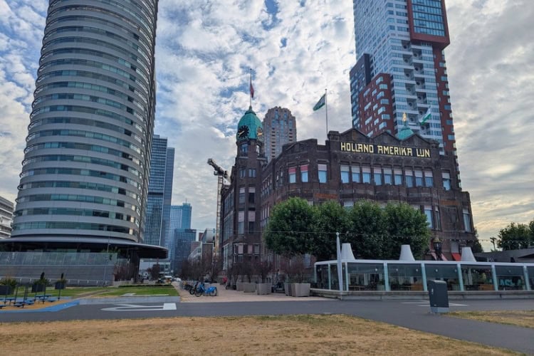 Hotel New York in the former headquarters of the Holland America Line. Photo by Keri G