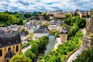 Luxembourg's old city center. Image by KvdB50 from Getty Images Signature via Canva