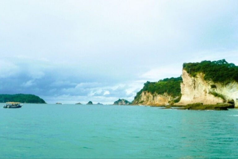 Mercury Bay on the Coromandel coast. Photo by Barry Barford