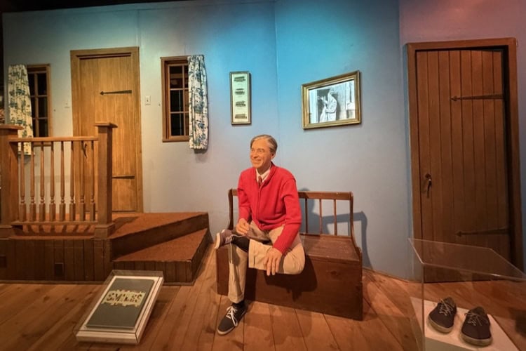 The exhibit on Mister Rogers' Neighborhood is one of the most popular at the Heinz History Center. Photo by Debbie Stone
