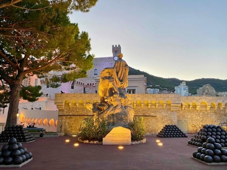 The historic residence of Monaco’s royal family. Photo by Huyen Tran