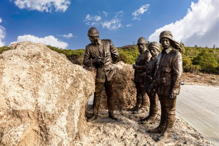 Mustafa Kemal Atatürk emerged as a military leader during the Gallipoli campaign. Photo by Marni Patterson
