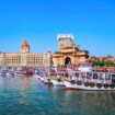 The beautiful Gateway to India is one of the top sights in Mumbai. Image by Andrey via Canva