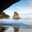 New Zealand Cathedral Cove Pinterest